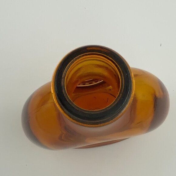 Vintage Amber Bottle Glassboro 1850 Wheaton New Jersey Embossed Circa 1960s - Picture 2 of 8